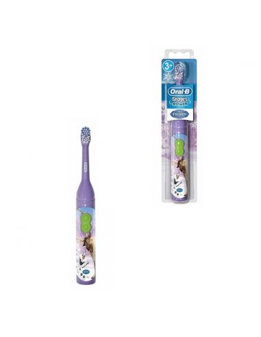 Cepillo dental electrico infantil - oral-b stages frozen (+3años suave)