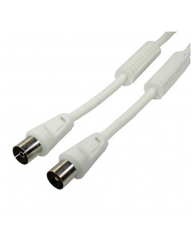 Cable Jack 3.5 Macho-Hembra 4 Pin Blanco